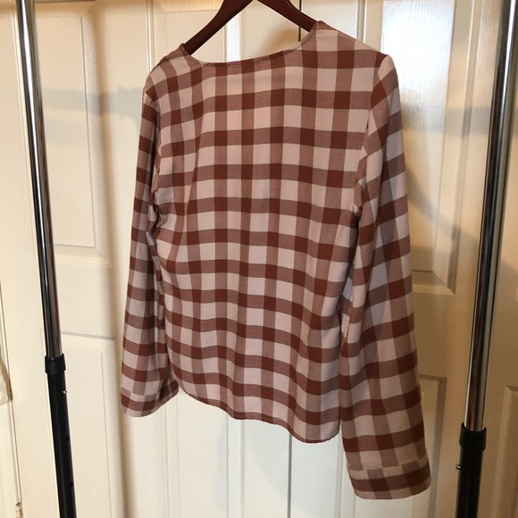 Pink Checkered Blouse - Picture 3 of 5